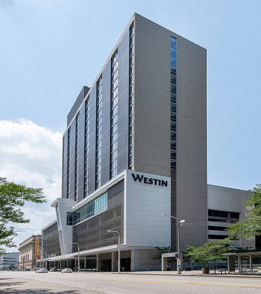 The Westin Hotel in Cleveland Ohio