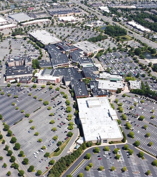Short Pump Retail aerial view